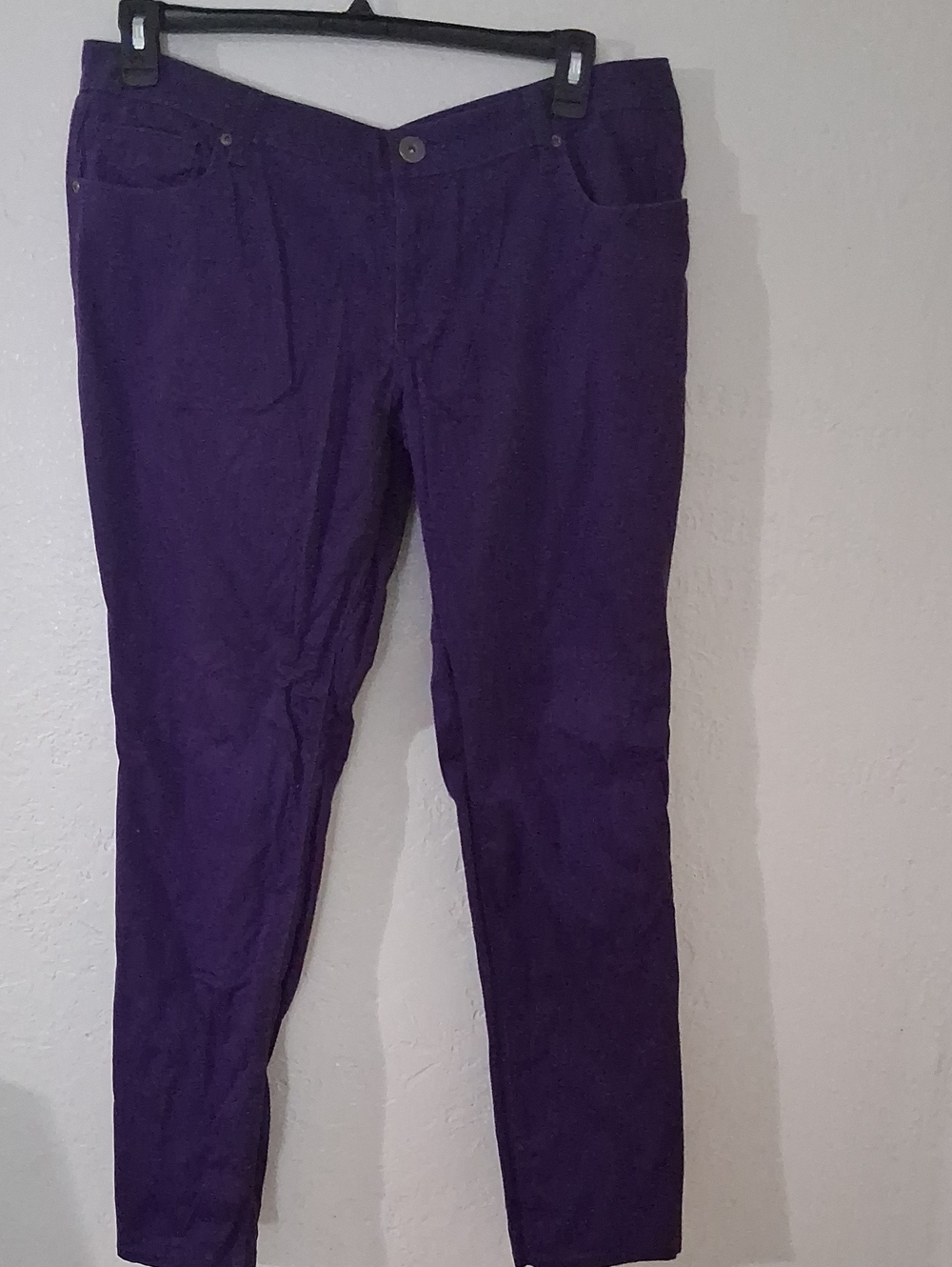 Arizona Jean Company Purple Straight Leg Pants